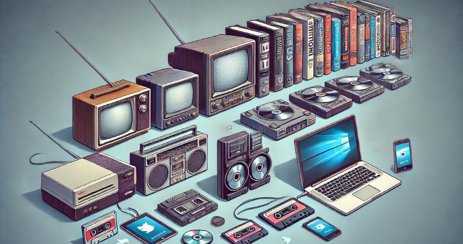 Des Cassettes à l'Internet – L'Évolution de l'Apprentissage